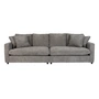 Zuiver - Sense 3-seater sofa, gray soft