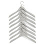 HAY - Soft Coat hangers slim, gray (set of 8)