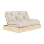Karup Design - Flip day bed, 140 x 200 cm, natural pine / beige (747)