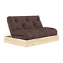Karup Design - Flip day bed, 140 x 200 cm, natural pine / brown (715)