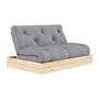 Karup Design - Flip day bed, 140 x 200 cm, natural pine / gray (746)
