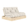 Karup Design - Flip day bed, 140 x 200 cm, natural pine / linen (914)