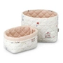 Cam Cam Copenhagen - Quilted storage baskets, carousel (set of 2)