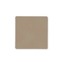 Lind DNA - Glass coaster Square, Nupo clay brown