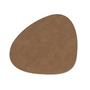 Lind DNA - Placemat Curve M, 31 x 35 cm, Nupo brown