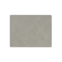 Lind DNA - Placemat Square M, 3 4. 5 x 2 6. 5 cm, Nupo light gray