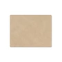 Lind DNA - Placemat Square M, 3 4. 5 x 2 6. 5 cm, Nupo sand