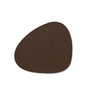 Lind DNA - Glasuntersetzer Curve , Serene red-brown