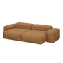 OUT Objekte unserer Tage - Henn Sofa 03, 280 x 140 cm, cognac (Haku 0351 by Kvadrat)