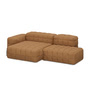 OUT Objekte unserer Tage - Henn Sofa 02, 245 x 140 cm, cognac (Haku 0351 by Kvadrat)