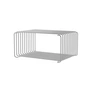Montana - Panton Wire Half Height Shelf 25.7 cm, chrome