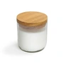 side by side - Scented candle in a glass, lavender, Ø 7.5 cm, clear
