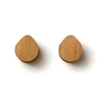 side by side - OI Wall hook S, 5 x 4.4 cm, oiled oak (set of 2)