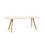 HAY - Copenhague CPH30 Dining table, 200 x 90 cm, lacquered oak / linoleum off-white