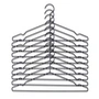 HAY - Hang coat hanger, black (10 pcs.)