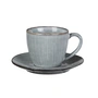 Broste Copenhagen - Nordic Sea cup with saucer, 150 ml, soft blue