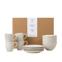 Broste Copenhagen - Nordic Vanilla Tableware breakfast set