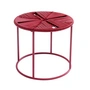 Acapulco Design - The Side Table, mesita, CDMX_3, burgundy red