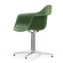 Vitra - Eames Plastic Armchair DAL RE, polished / forest (felt glides basic dark)