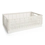 HAY - Colour Crate Basket XL, 68 x 42 cm, off-white, recycled