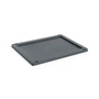 HAY - Colour Crate Plastic lid M, charcoal