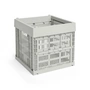 HAY - Color Crate basket Cube, 29.5 x 29.5 cm, grey, recycled