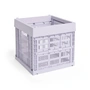 HAY - Colour Crate basket Cube, 29.5 x 29.5 cm, lavender, recycled