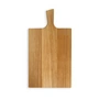 side by side - Sweet and sour rectangular chopping board, 35.5 x 19 cm, natural oak