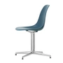 Vitra - Eames Plastic Side Chair DSL RE, polished / sea blue (felt glides basic dark)