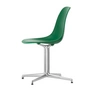 Vitra - Eames Plastic Side Chair DSL RE, polished / emerald (felt glides basic dark)
