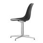 Vitra - Eames Plastic Side Chair DSL RE, polished / deep black (felt glides basic dark)