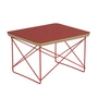 Vitra - Eames Occasional Table LTR , Linoleum dark brick / classic red