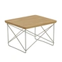 Vitra - Eames Occasional Table LTR , chestnut / stainless steel