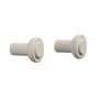 Zone Denmark - Sensu Coat hook Ø 2.5 cm, sand (set of 2)