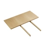 FDB Møbler - Table extension for C35A & C35B dining table, matt lacquered oak