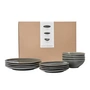 Broste Copenhagen - Nordic Rain Dinner set, (12 pcs.)