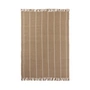 Broste Copenhagen - Yuki Rug, 140 x 200 cm, white / natural