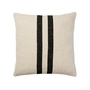 Broste Copenhagen - Sigrun Cushion cover, 50 x 50 cm, light beige / black