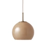 Frandsen - Ball Pendant light glass Ø 25 cm, cappuccino