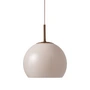 Frandsen - Ball Pendant light glass Ø 25 cm, sand gray