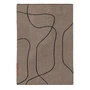 Mette Ditmer - Shadow Rug, 140 x 200 cm, brown