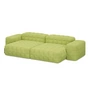 OUT Objekte unserer Tage - Henn Sofa 03, 280 x 140 cm, lime (Suunta 0402 by Kvadrat)
