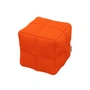 OUT Objekte unserer Tage - Henn Cube Cushion, 32 x 32 x 32 cm, pure orange (Vidar 4 0542 by Kvadrat/Raf Simons)