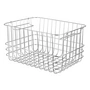 Mette Ditmer - Store-It Storage basket, M, chrome