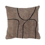 Mette Ditmer - Shadow Cushion cover, tufted, 50 x 50 cm, brown