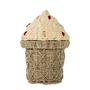 Bloomingville Mini - Cillie Basket with lid, H 41 cm, natural