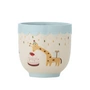 Bloomingville Mini - Celebrate Mug, Ø 7.5 cm, blue
