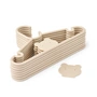 LIEWOOD - Falton Coat hanger, bear, sandy (set of 8)