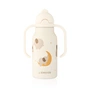 LIEWOOD - Kimmie printed bottle, 250 ml, elephant / creme de la creme