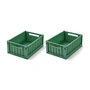 LIEWOOD - Weston Storage box, S, dusty ivy (set of 2)